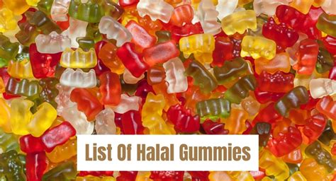 are halal gummies alcohol free.